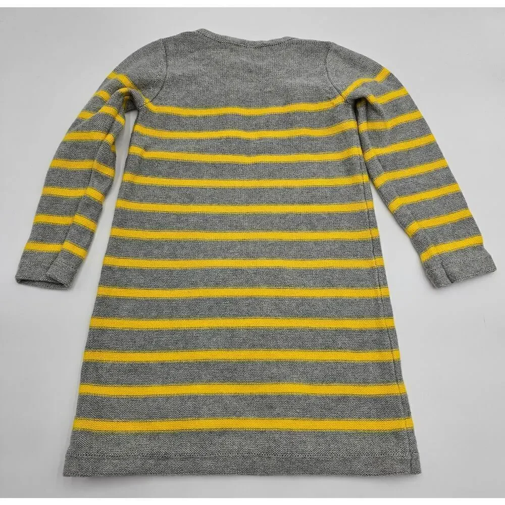 5 Piece Gap Girl's 4/5 Yellow French Tops/Sweater/Dress Lot